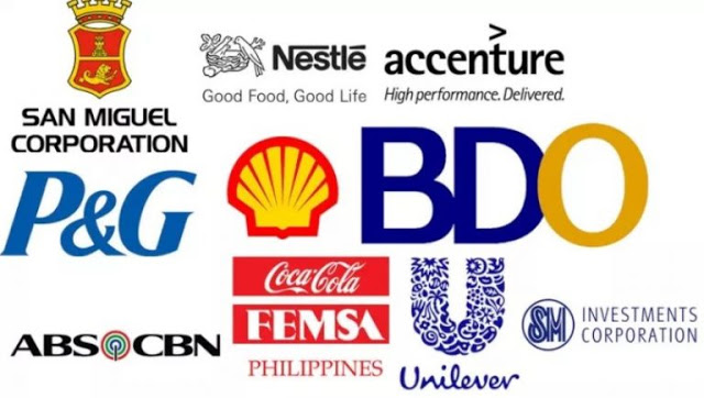 Một số công ty đa quốc gia có trụ sở tại Philippines