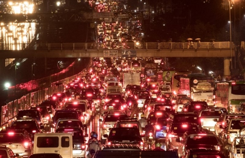 "Đặc sản" tắc đường ở Manila
