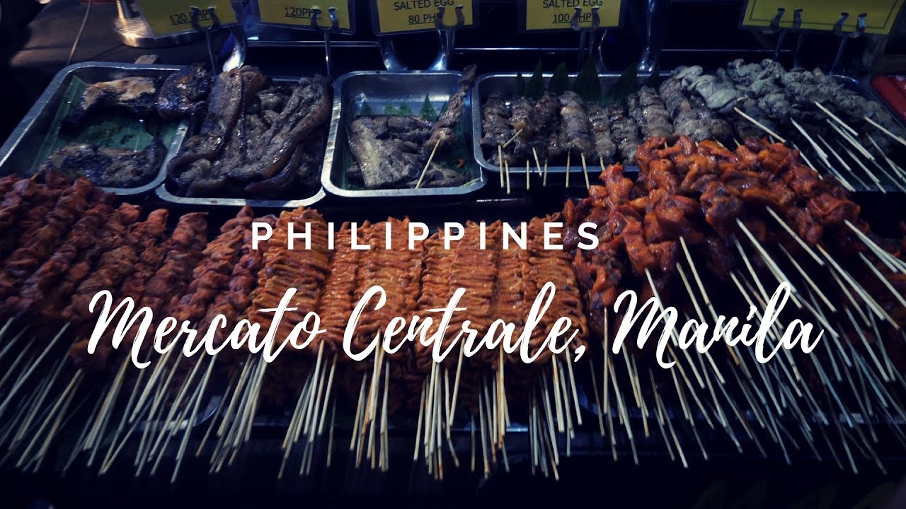 Filipino Food Challenge - Mercato Centrale Manila - YouTube