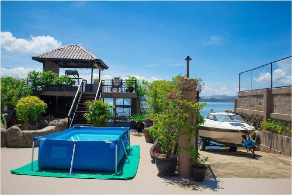Ngôi nhà bên hồ yên bình này đặt bạn gần Hồ Taal