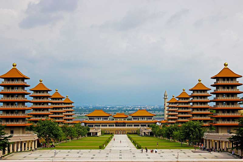 Kiến Trúc Nổi Bật Chùa Fo Guang Shan