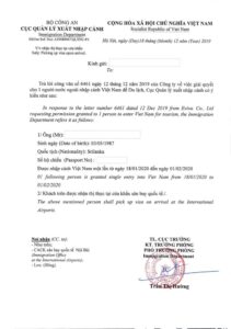 người Việt ở Sri Lanka