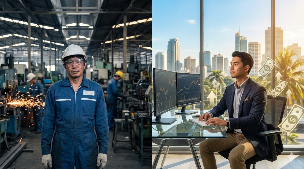 Biết Tiếng Trung Nên Đi XKLD Công Nhân Hay Sang Philippines 2026 Làm Văn Phòng Lương Nghìn Đô?