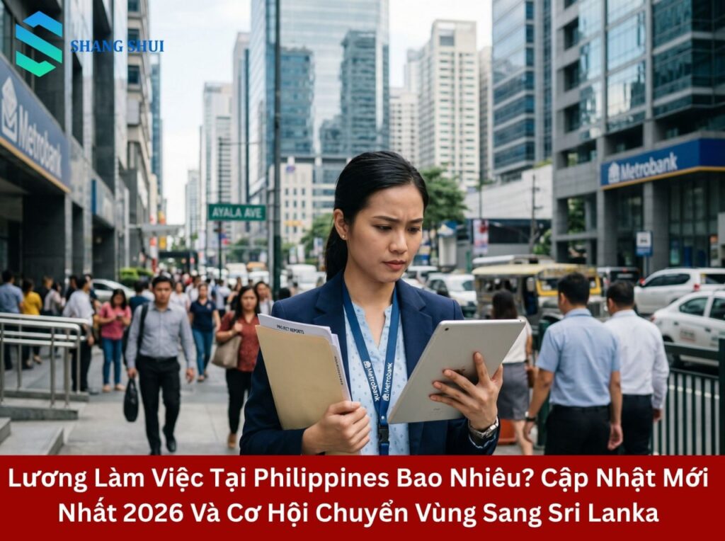 Lương làm việc tại Philippines bao nhiêu