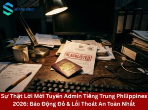 Tuyển admin tiếng trung philippines