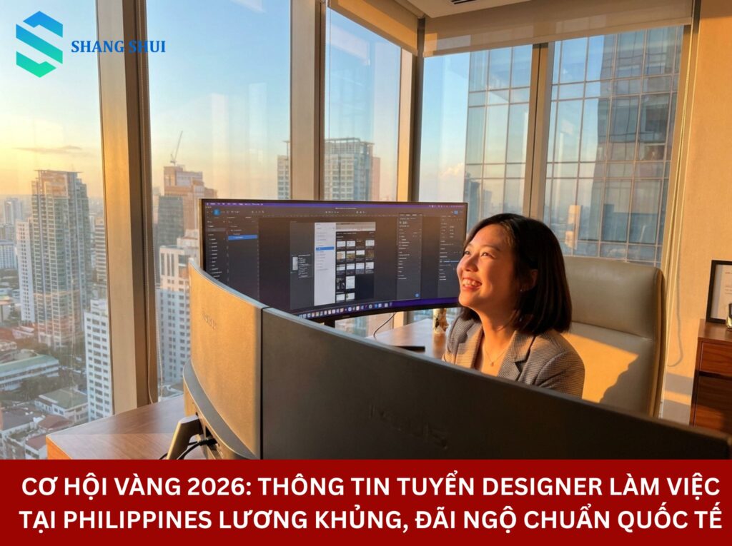 Tuyển Designer làm việc tại Philippines