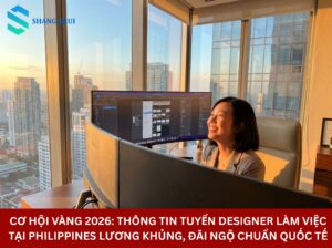 Tuyển Designer làm việc tại Philippines