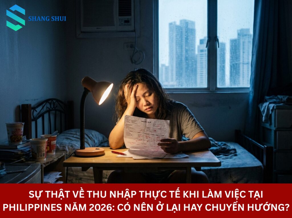 Sự Thật Về Thu Nhập Thực Tế Khi Làm Việc Tại Philippines Năm 2026 Có Nên Ở Lại Hay Chuyển Hướng