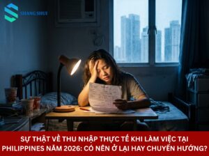 Sự Thật Về Thu Nhập Thực Tế Khi Làm Việc Tại Philippines Năm 2026 Có Nên Ở Lại Hay Chuyển Hướng