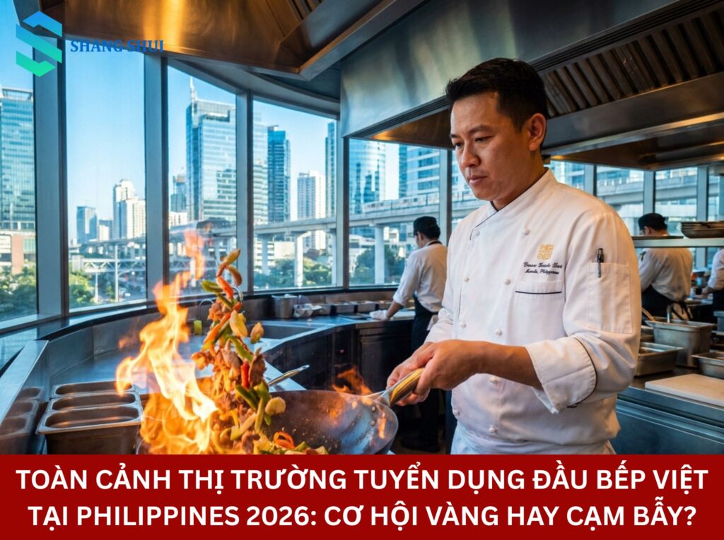 Tuyển dụng đầu bếp Việt tại Philippines