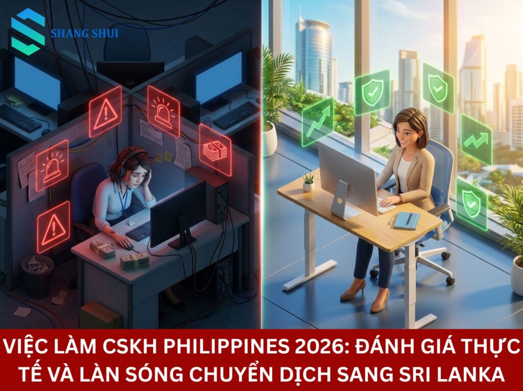 Việc làm CSKH Philippines