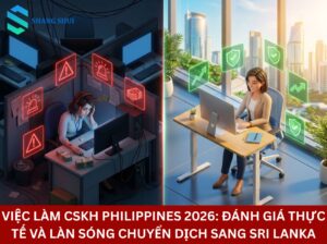 Việc làm CSKH Philippines