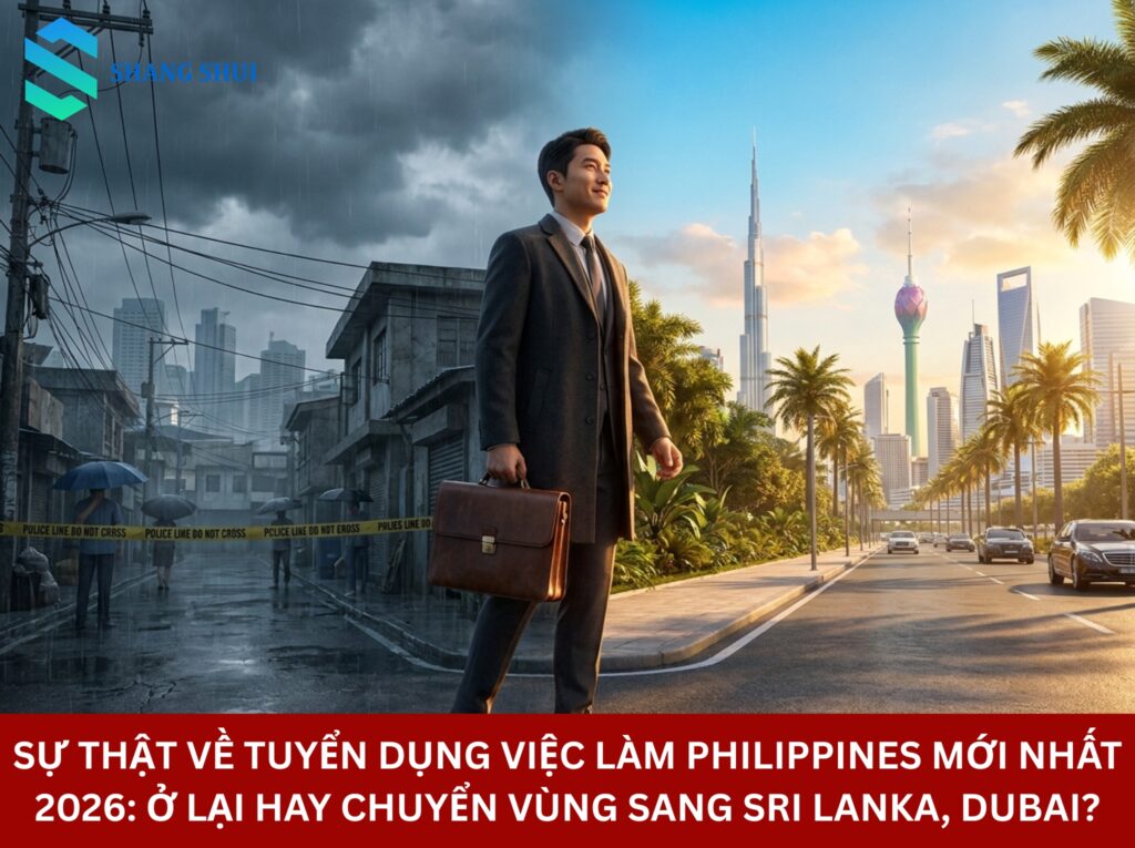 Sự Thật Về Tuyển Dụng Việc Làm Philippines Mới Nhất 2026 Ở Lại Hay Chuyển Vùng Sang Sri Lanka, Dubai