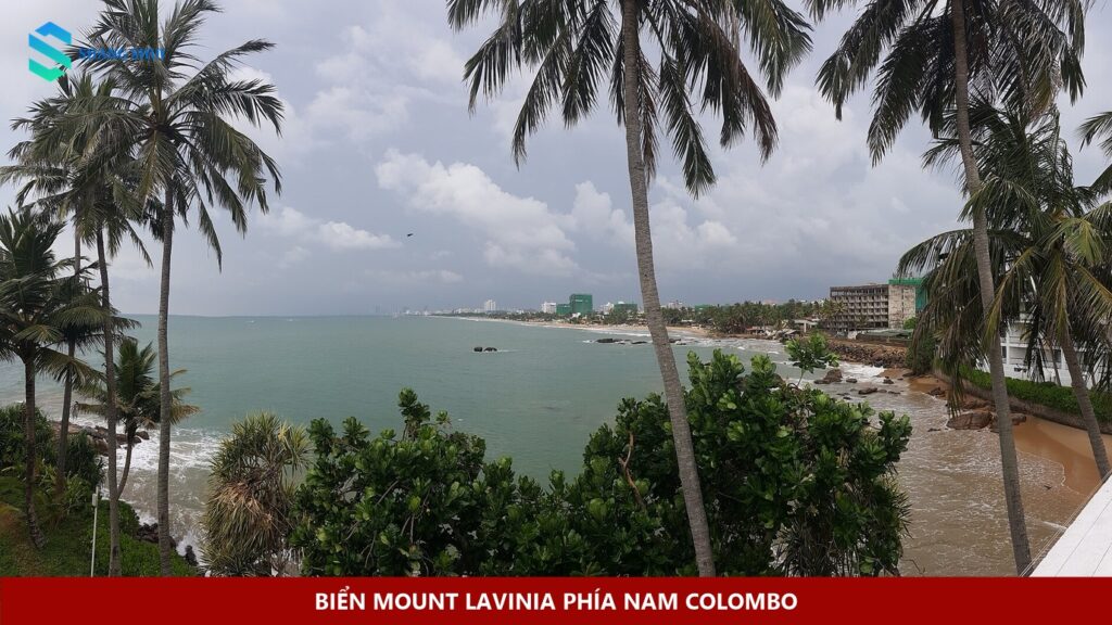 Biển Mount Lavinia phía nam Colombo
