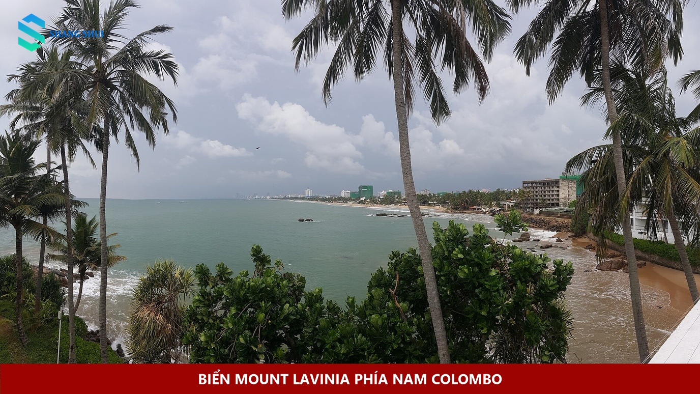 Biển Mount Lavinia phía nam Colombo