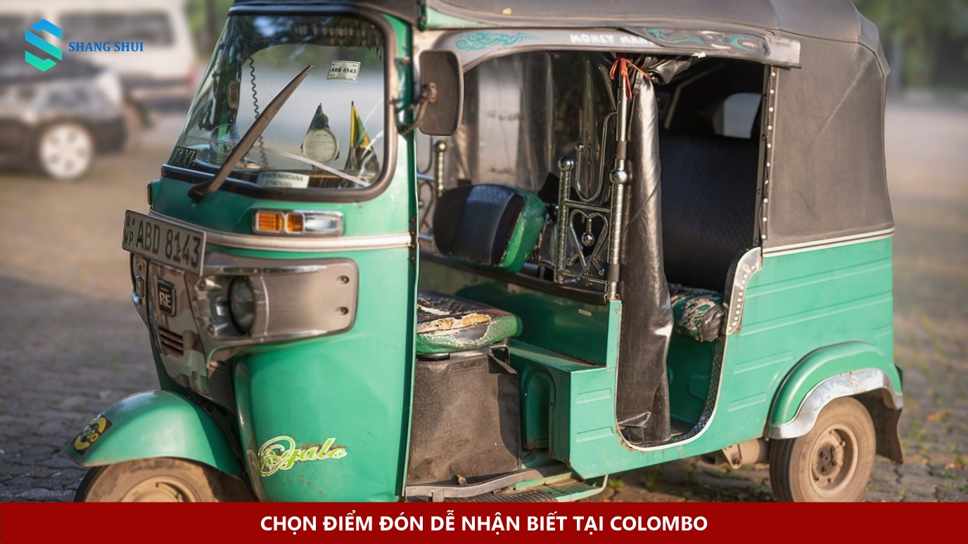 Chọn điểm đón dễ nhận biết tại Colombo