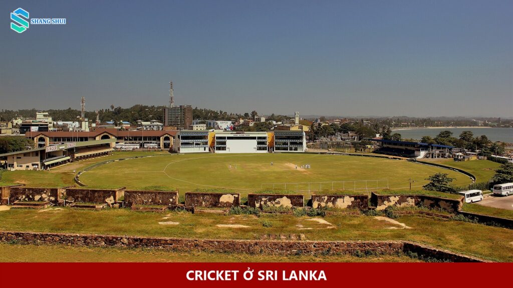 Sân cricket Galle, Sri Lanka trong ảnh chụp tháng 1 năm 2013