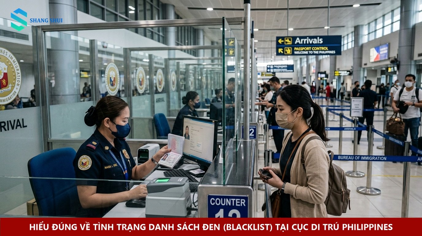 Hiểu đúng về tình trạng danh sách đen (Blacklist) tại Cục Di trú Philippines