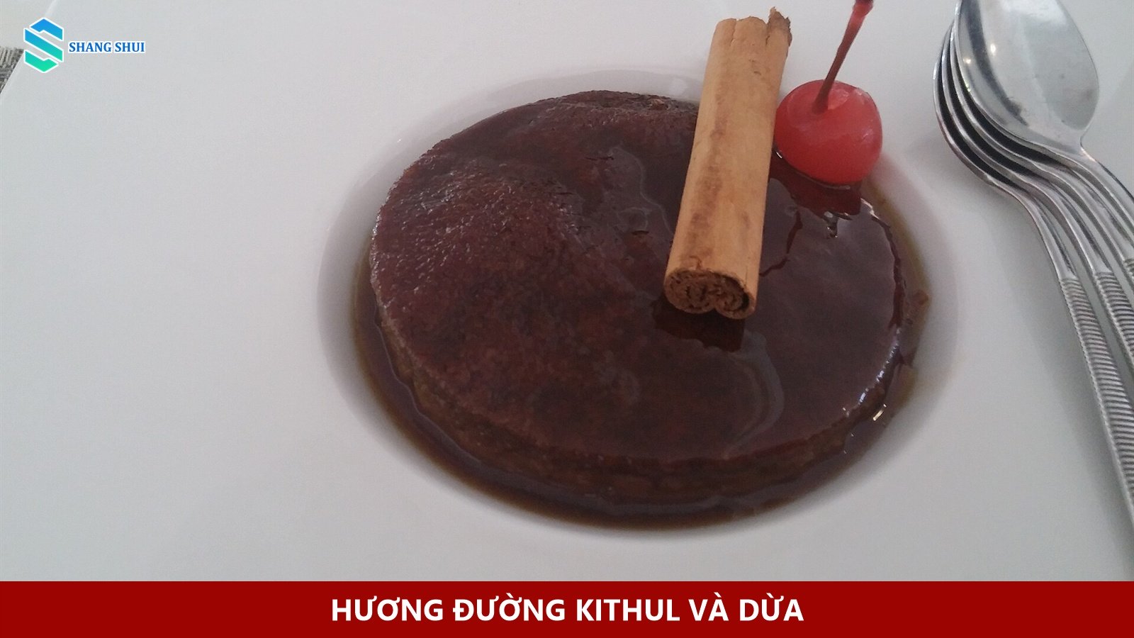 Watalappan với bề mặt mềm, phục vụ như món tráng miệng