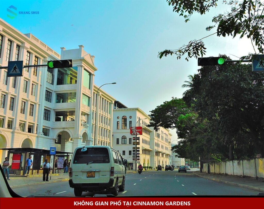 Phố Reid Avenue cạnh Racecourse ở khu Cinnamon Gardens Colombo