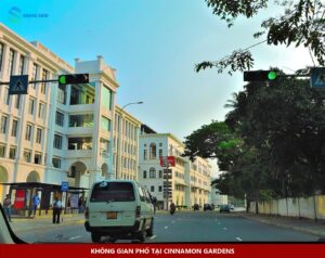 Phố Reid Avenue cạnh Racecourse ở khu Cinnamon Gardens Colombo