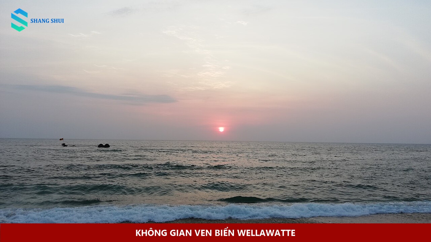 Không gian ven biển Wellawatte