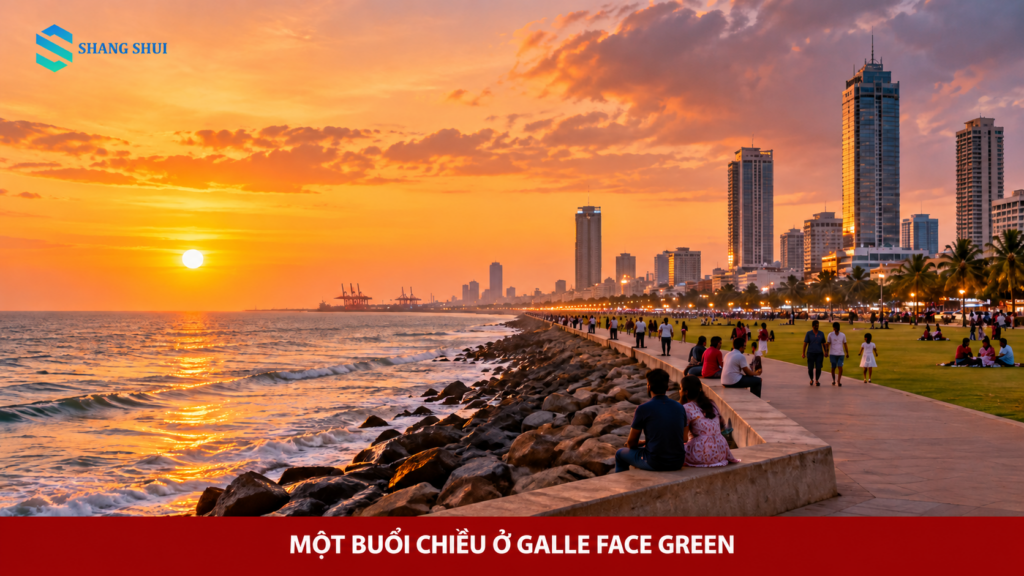 Một buổi chiều ở Galle Face Green: đi đâu, chuẩn bị gì?