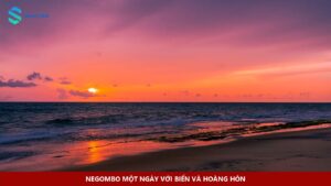 Negombo một ngày với biển và hoàng hôn