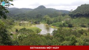 Vườn thực vật Seethawaka trong ảnh chụp tháng 7 năm 2016